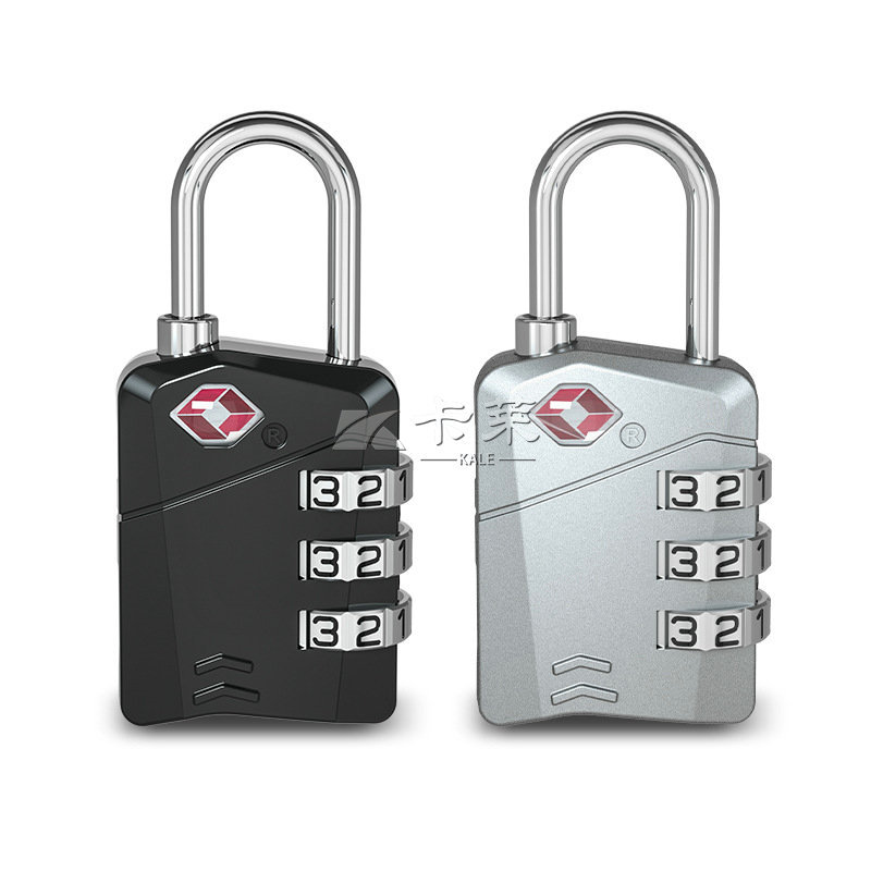 Manufacturer supply new 3 -bit password lock TSA lock customs lock lock password Lock number Lock lock travel box lock 5