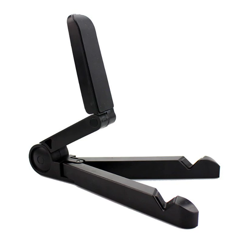 Foldable Tablet & Phone Stand, Universal Adjustable Angles, Desktop/Handheld Portable