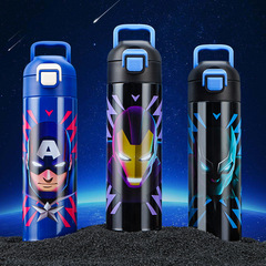 迪士尼保溫杯男兒童上學專用直飲水杯小學生食品級316不鏽鋼杯子