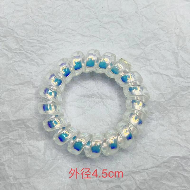 人魚姫レーザー電話線ヘアリング女性韓国ins無痕小皮筋結束ロープ女性シンプル気質ヘアロープ|undefined