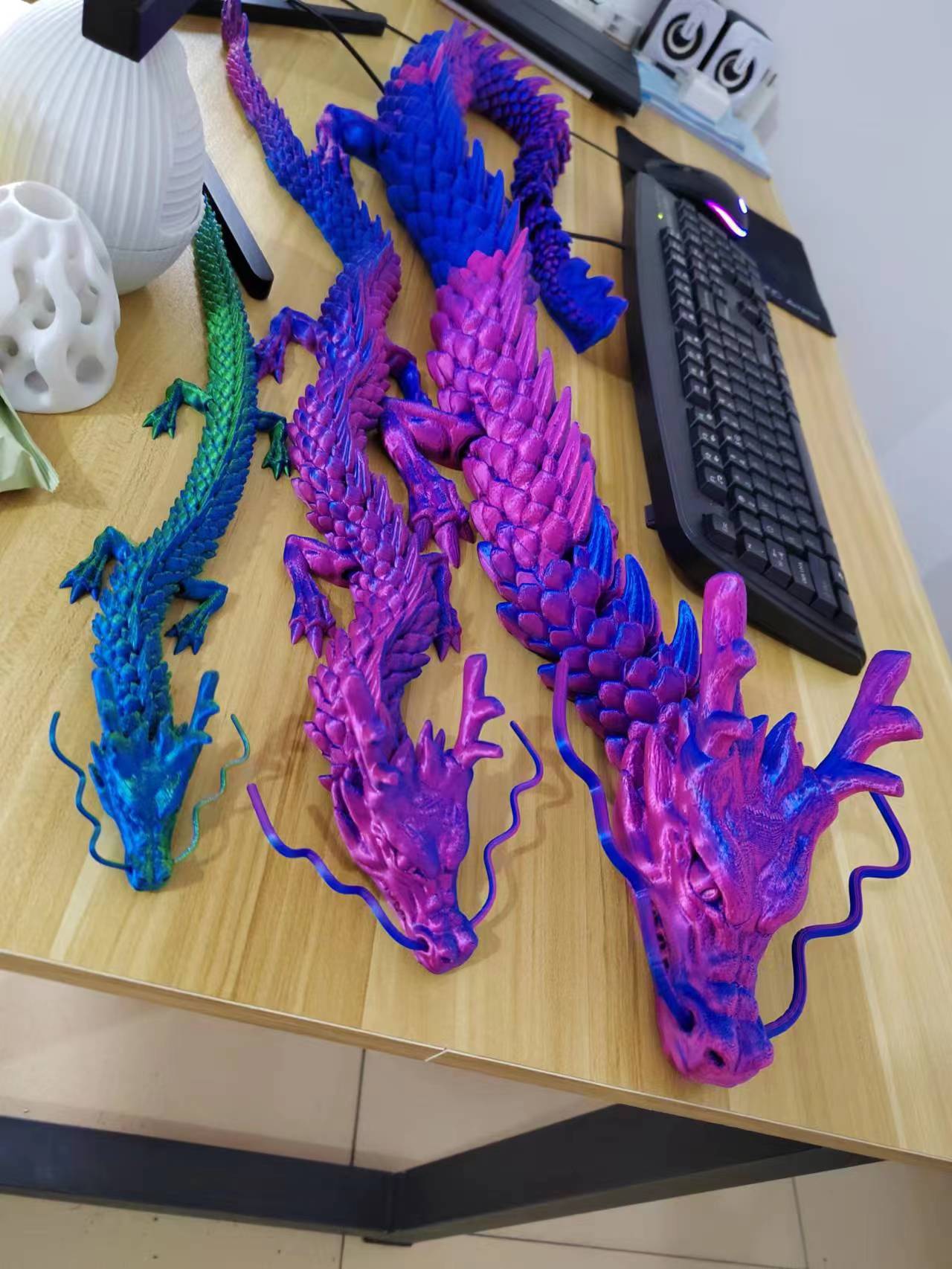 중국 용 [30cm] [색상은 무작위로 지정될 수 있습니다]