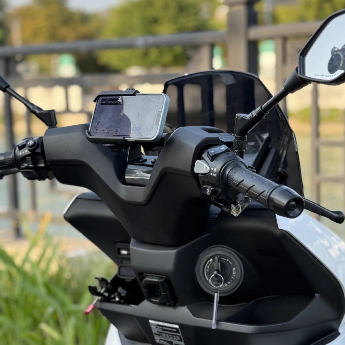 Suitable for Nwt150 Expansion Multi-Functional Balance Bar, Nwg150 Modified Expansion Rod, Mobile Phone Navigation Bracket