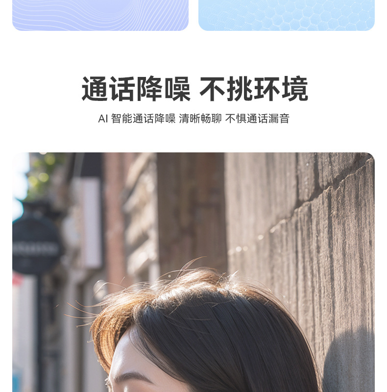 Factory supplied noise-reducing Bluetooth headphones Long battery life wireless Bluetooth headphones In-ear high quality Bluetooth headphones