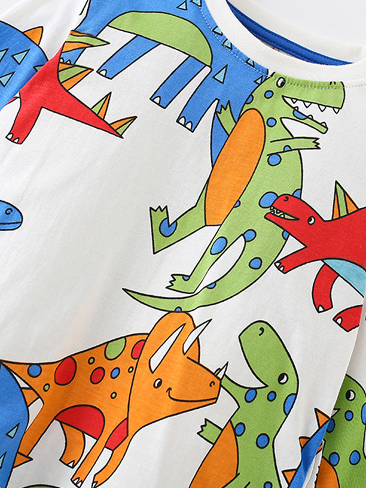 Ropa de hogar para niños malwee transfronteriza otoño e invierno nuevo traje de pantalón de cintura elástica de manga larga con cuello redondo para niños europeos y americanos