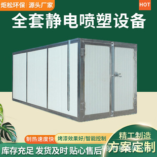 Customized Gas High-Temperature Curing Furnace, Industrial Hardware Electrostatic Spray Molding Complete Equipment, Electric Heating High-Temperature Paint Room