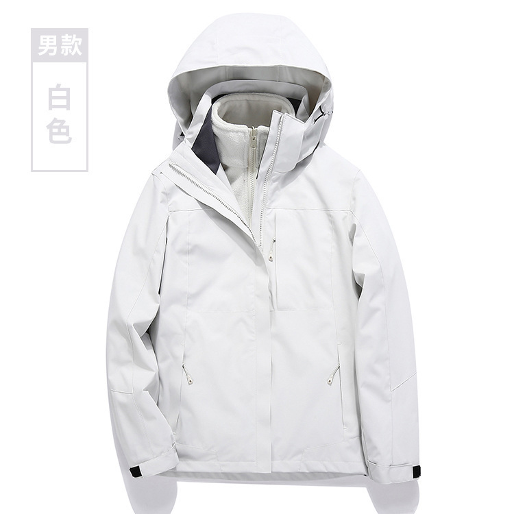 ゴロンバイ突撃服三合一は防風防水を取り外して保温します。|undefined