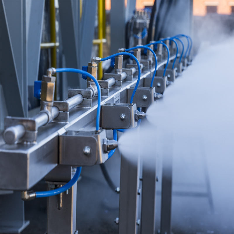 港口卸船机抓斗干雾抑尘、装车楼皮带机干雾除尘 微米级干雾主机