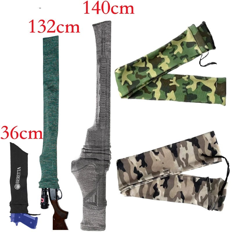 Camouflage Gun Protective Cover Gun Holster Moisture-Proof and Rust-Proof Bag Long Gun Sock Gun Holster Gun Knitted Storage Bag Gunsoc