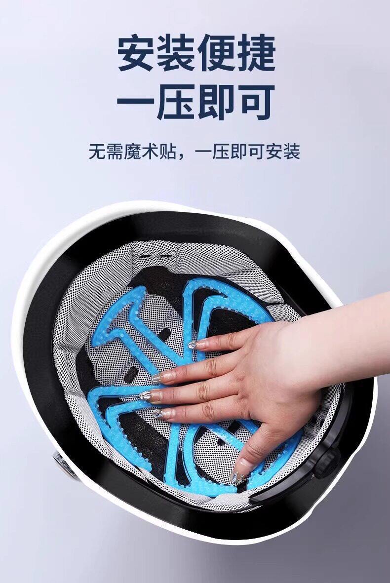 Padded Lining for Electric Motorcycle Riding, Does Not Press on Hair, Good Ventilation, Breathable, Anti-Odor, Universal Breathable Pad Helmet