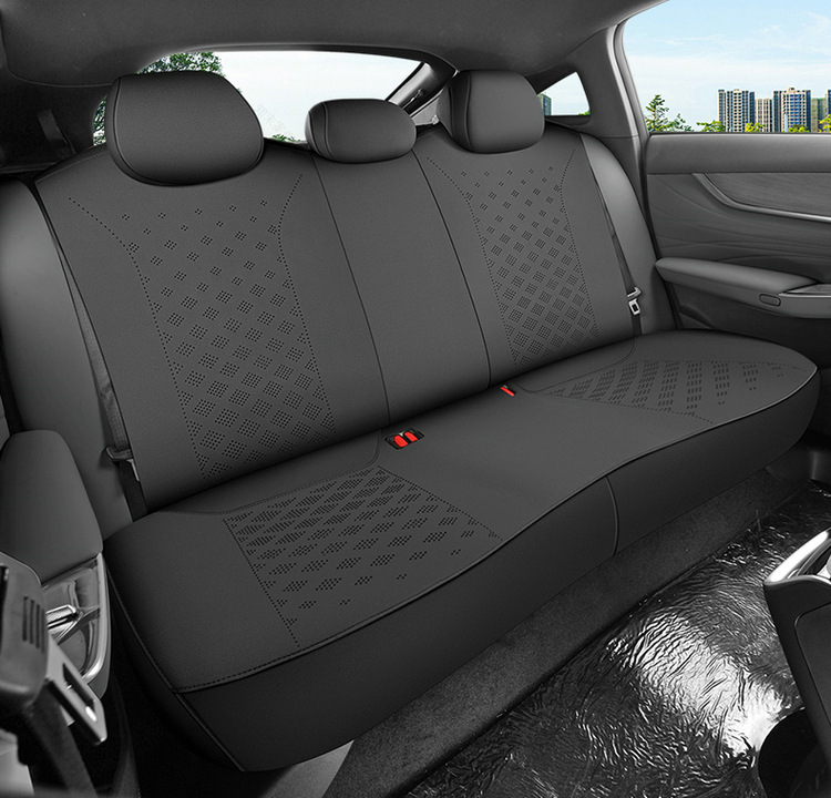 Changan Qiyuan A07 Special Car Seat Cover, Four-Season Universal Seat Cushion, Suede Leather Seat Cushion, Ventilated and Breathable Seat Cover
