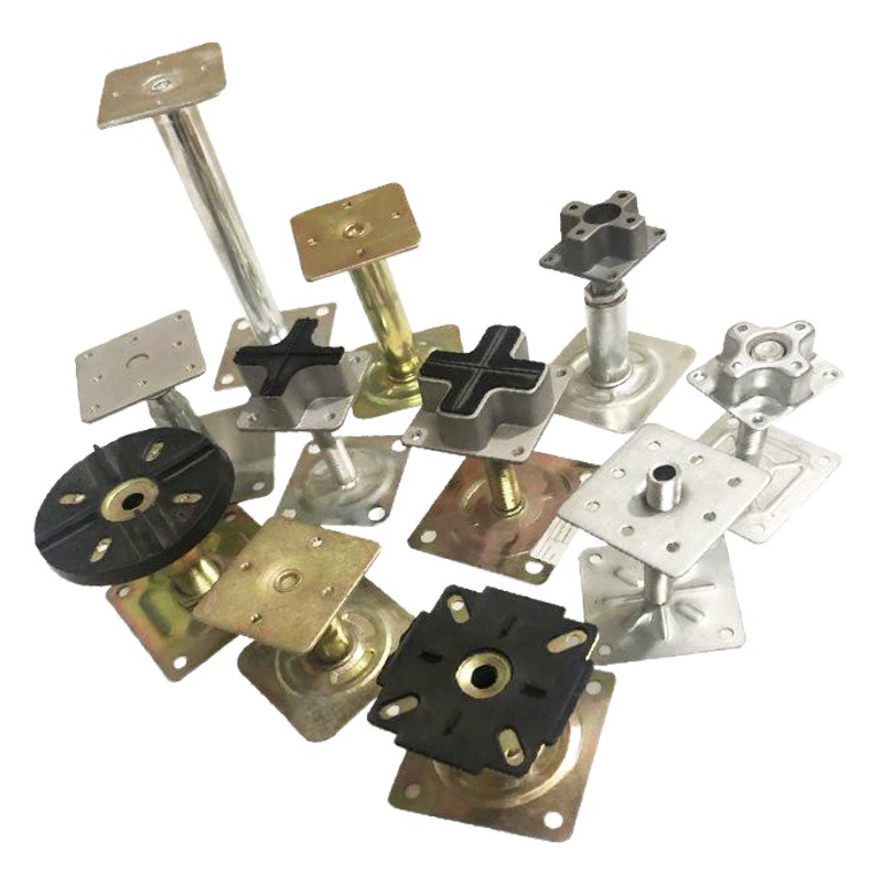 Цельностальной антистатический кронштейн для подъема пола килевая балка накладные аксессуары для кронштейна пола Нижняя опорная рама винты