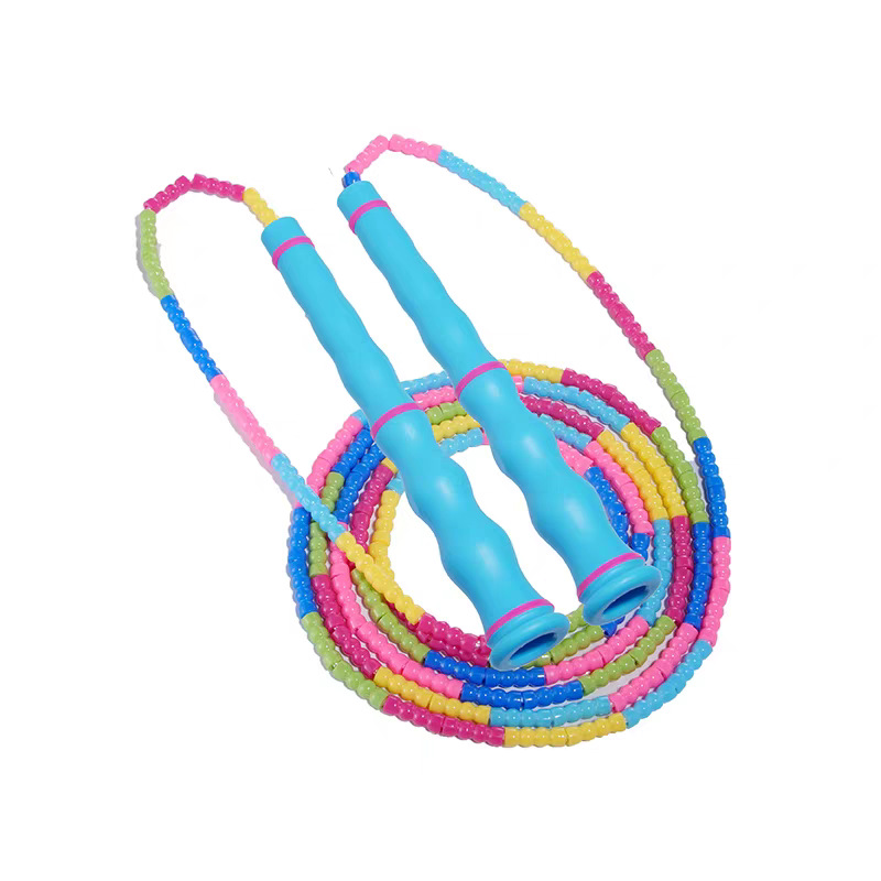 Three-ring gourd handle bamboo section 2.8m colored bamboo section [blue handle]