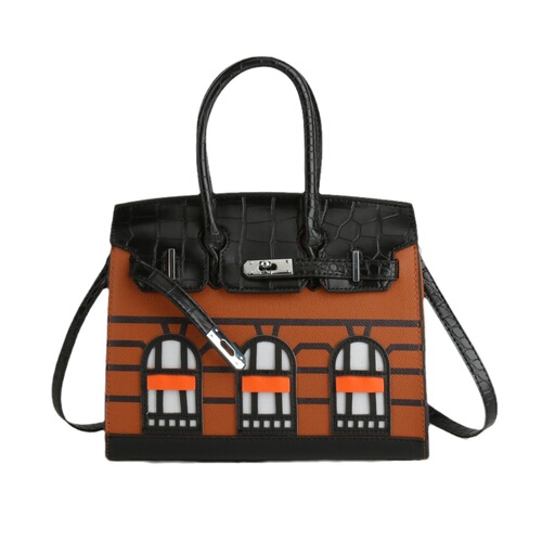 Foreign trade light luxury Kelly handbag large capacity shoulder bag women's high-end fashion versatile women's crossbody bag