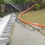 河道落叶一体式水上浮筒