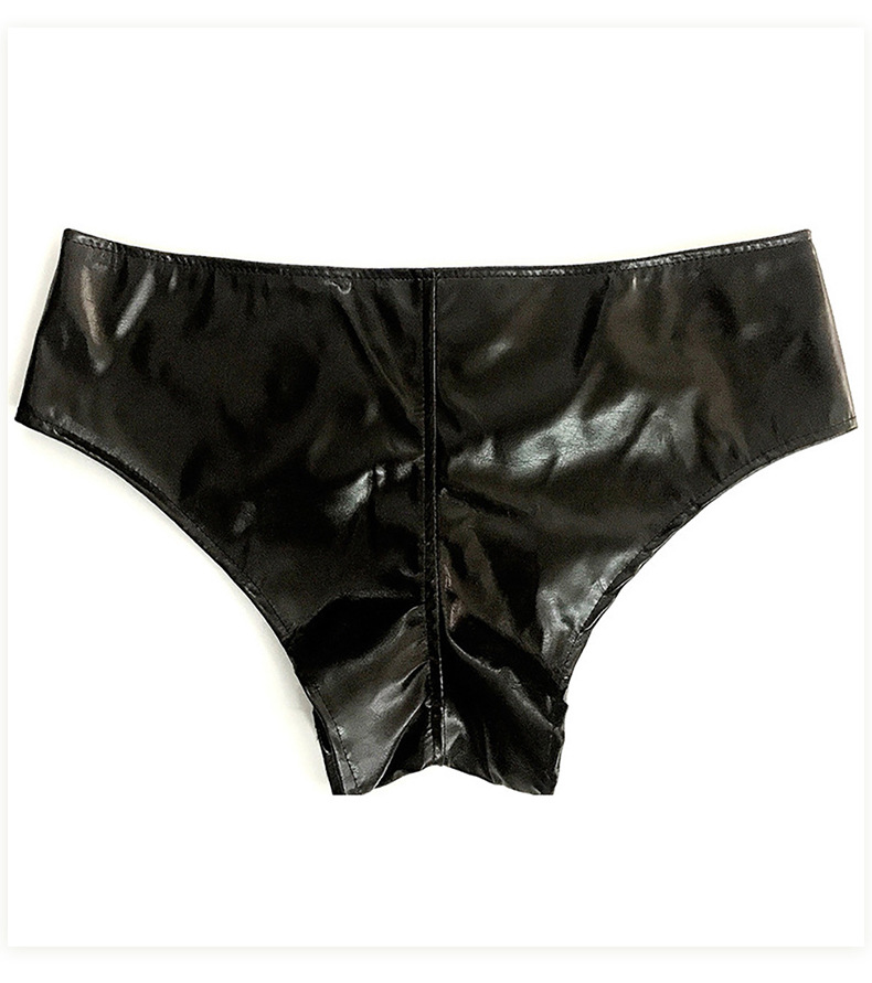 Patent Leather Stretch Super Shorts NSML73523