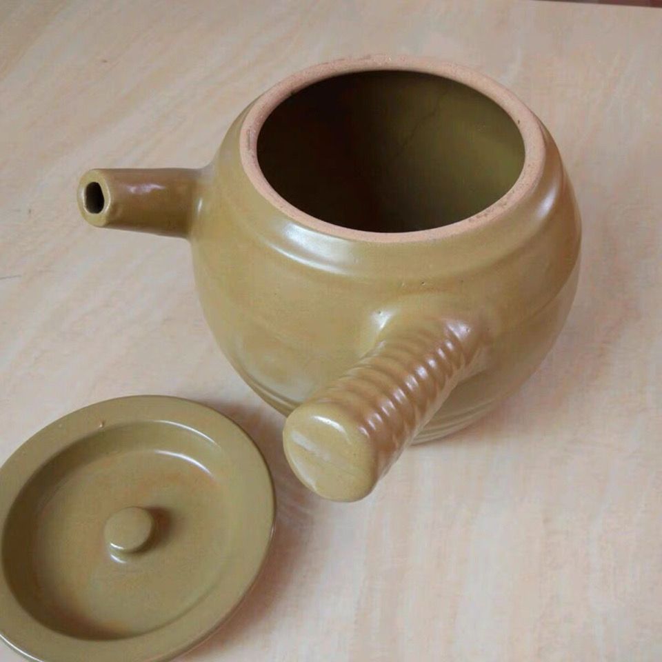 传统土砂锅壶煎药熬药罐手工瓦罐商用养生老式煲汤锅明火土锅