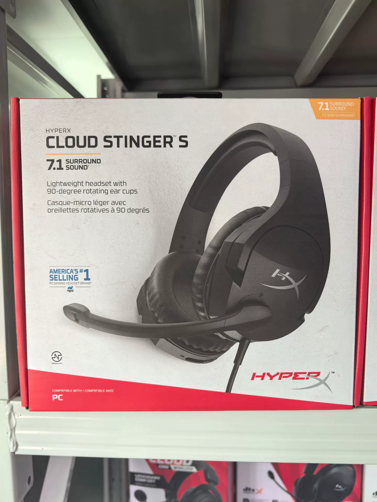 Подходит для игровой гарнитуры Kingston HyperX Cloud StingerS Snails