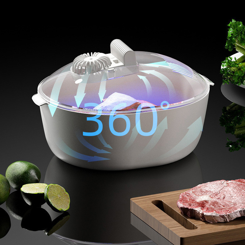 国境を越えた新しいキッチン家庭用解凍器の快速肉類ステーキ食品の鮮度保持化氷解凍盤四合一|undefined