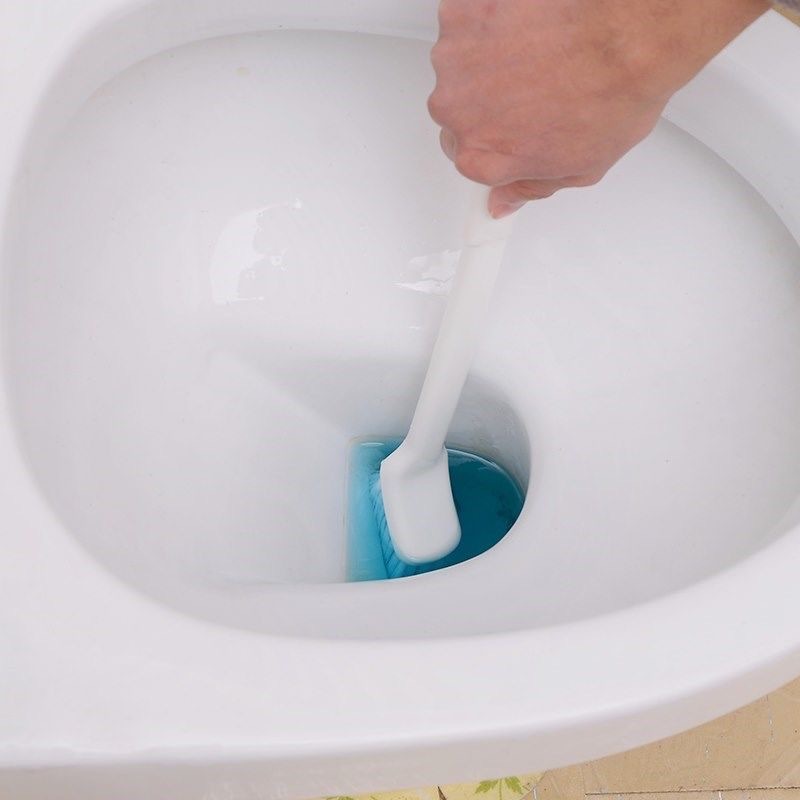 Toilet Bathroom Hanging Cleaning Powerful Long Handle Plastic Thickened Stain Removal Brush_voghion.com