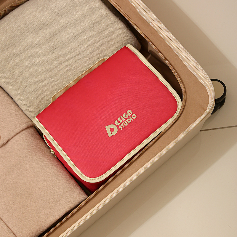 Bolsa de lavado impermeable de dopamina Bolsa de lavado de maquillaje multifuncional de gran capacidad Bolsa de cosméticos portátil portátil