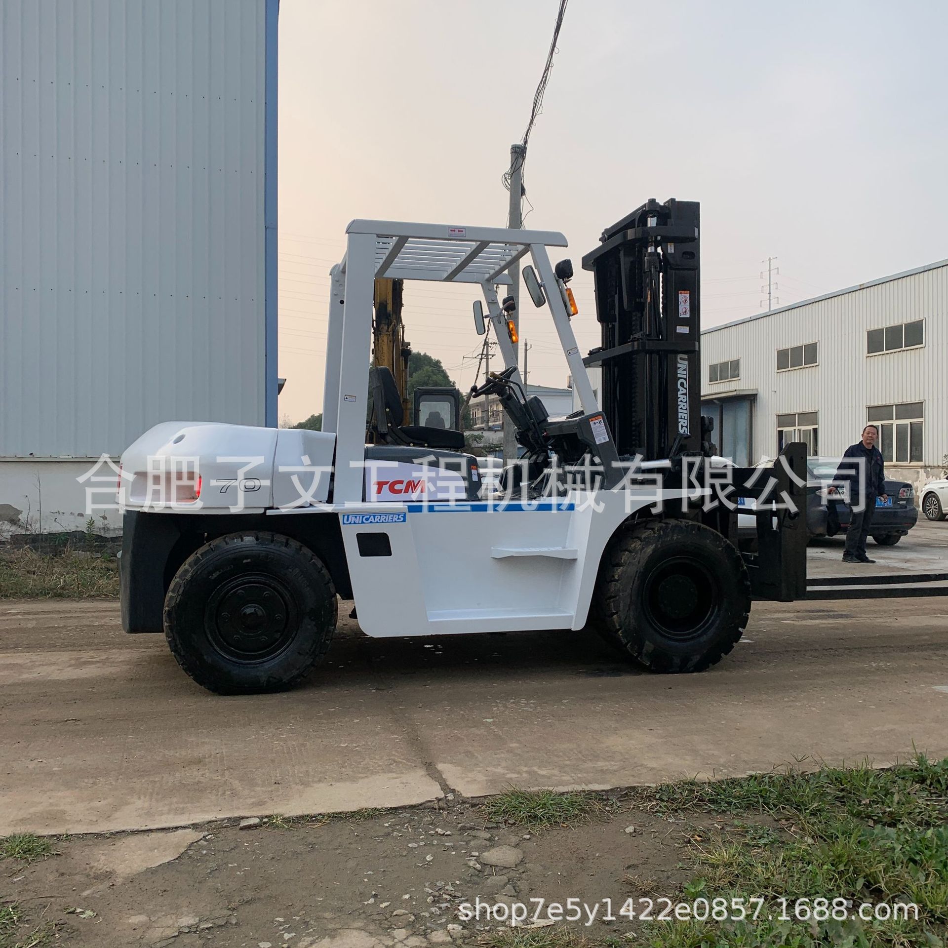 外贸出口丰田小松TCM三菱二手柴油叉车天然气汽油叉车