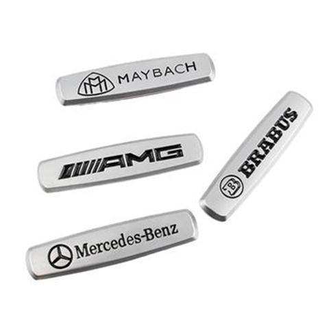 Suitable for Mercedes-Benz Seat Logo Amg Decorative Emblem Mercedes-Benz Interior Car Logo Metal Emblem