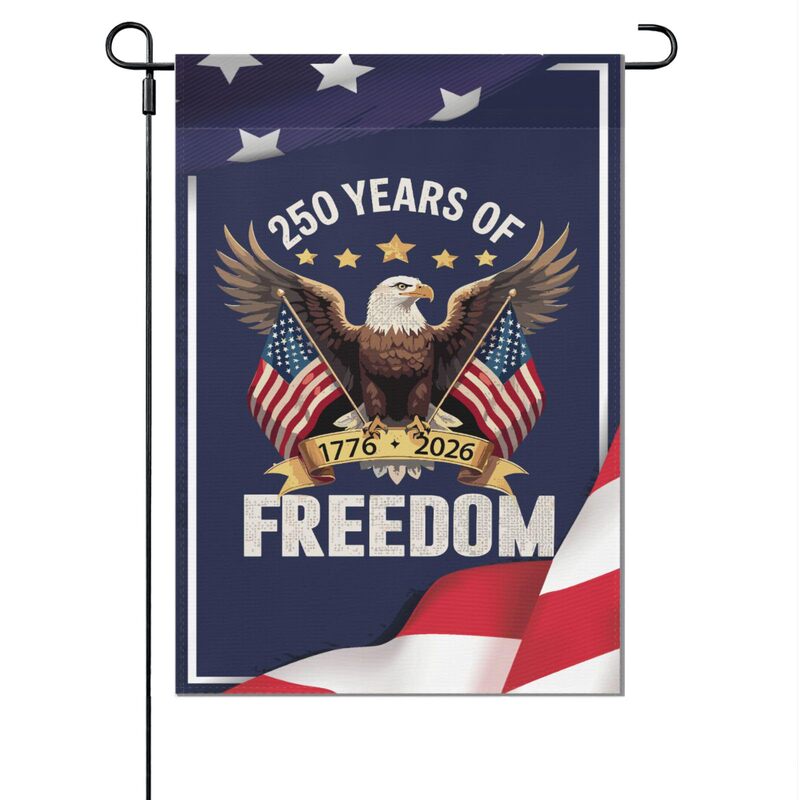 跨境热卖美国250周年花园旗纪念旗帜庭院装饰250 Years America|undefined