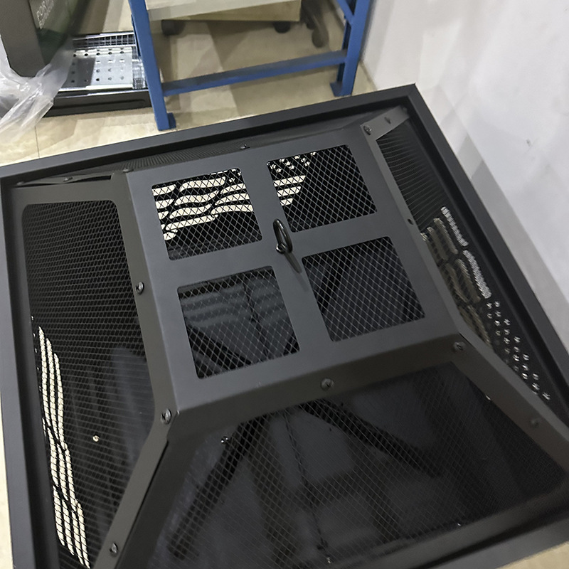 Transfronteriza al por mayor muebles de jardín al aire libre de carbón de leña estufa patio muebles multifunción estufa de leña Cuenca