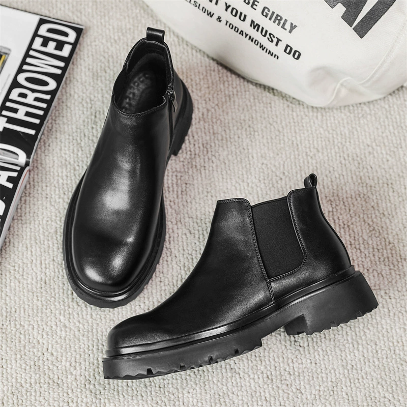 Martens, высокие демисезонные полусапоги на платформе, английский стиль, обувь, британский стиль