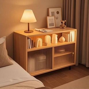 Bedroom Bedside Table Simple Mobile Snack Cabinet Rental Room Bedside Cabinet Home Storage Small Cabinet Storage Cabinet