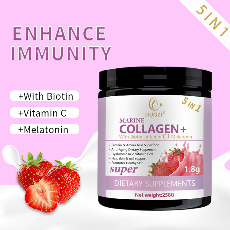 Amazon Collage Small Molecule Collagen Powder Active Peptide Beverage Nutritional Powder Solid Collagen Powder