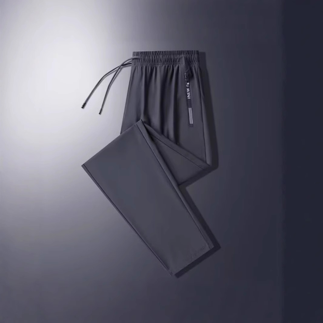 Quick dry thin ultra light comfortable breathable silk trousers