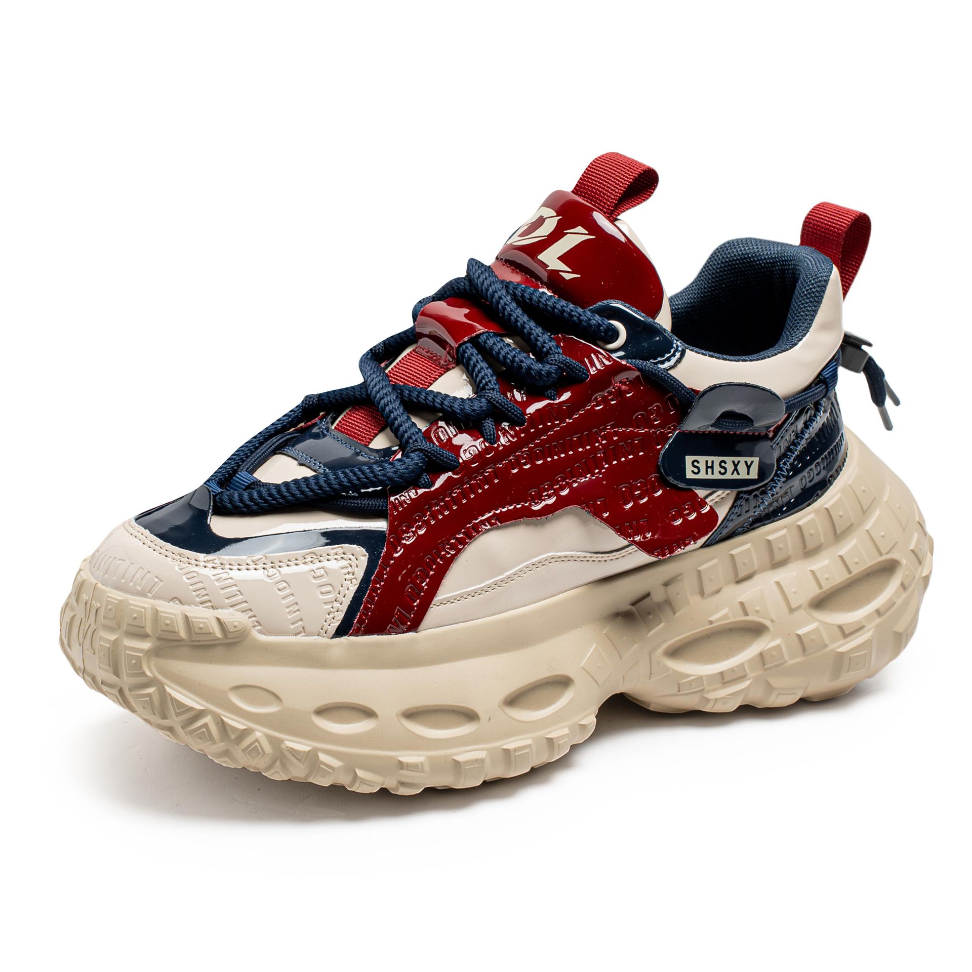 2025 cuatro temporadas en vivo zapatos de hombre de suela gruesa con ruedas de fondo zapatos deportivos de coco coreano zapatos casuales de moda estudiantil