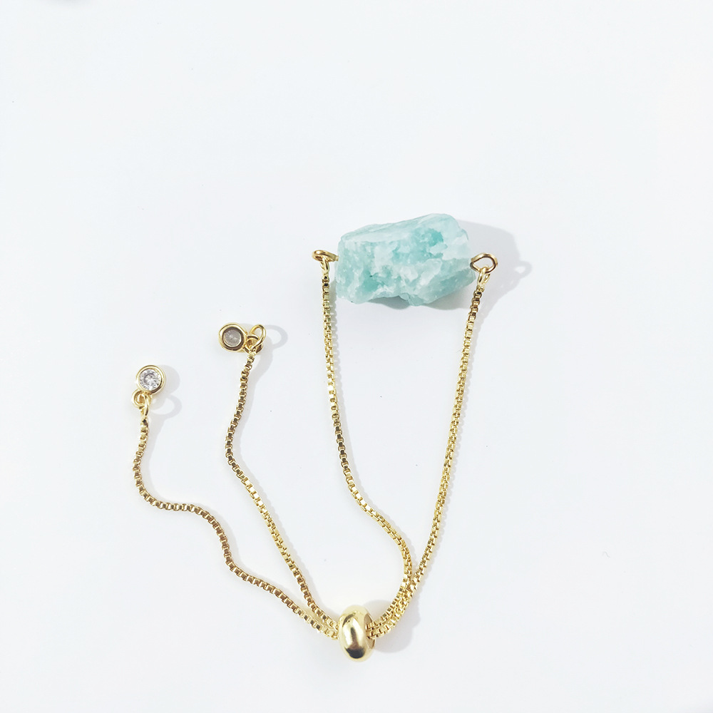 10g Weight Simple Style Geometric Crystal Bracelets 1 Piece