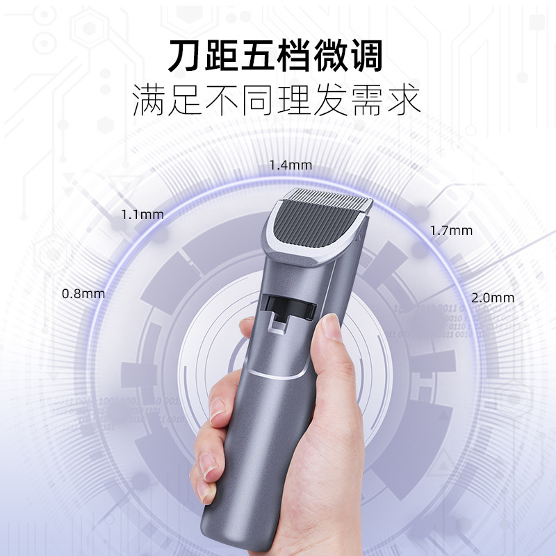 康夫理髪器卸売り家庭用専門ギャラリー電気クリッパー油頭成人頭造形彫刻剃刀|undefined