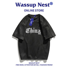 WASSUP NESTvintageʽĸӡ޶Tļ^e