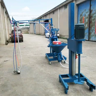 GRC玻璃纤维丝喷浆机  窗套腻子粉水泥砂浆喷涂机 建筑业用喷射机