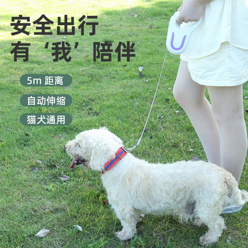 伸缩牵引绳爆款宠物中小型犬耐磨防爆冲可自动伸缩可调节牵引绳|undefined