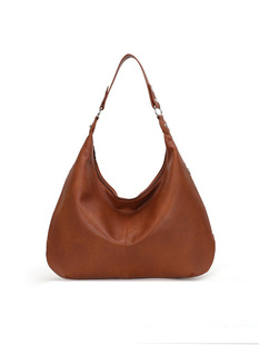 Waterproof retro capacious one-shoulder bag, high-end