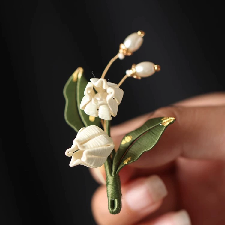 Цветочная брошь diy материал для украшения ручной работы цветочная брошь этнический классический костюм орхидея пиджак с
