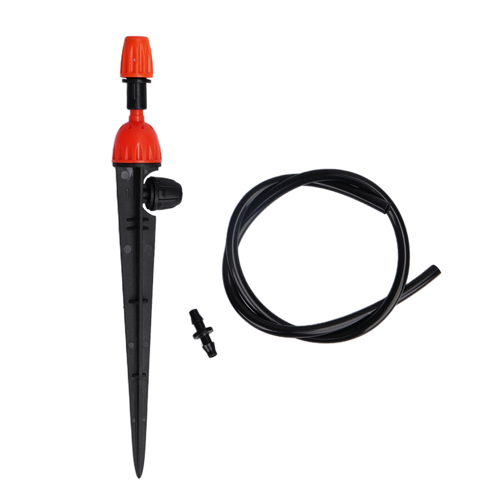 Bloqueo tipo goteo en una boquilla de inyección + 50 cm capilar + doble gancho no ensamblado