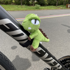 国境を越えた自転車装飾人形マウンテンバイクストラップ道路車ハンドルアクセサリーアクセサリーうつぶせ熊猫