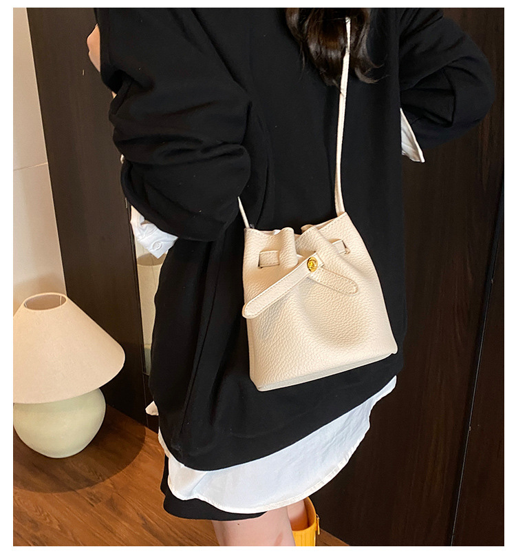 Elegant Lychee Pattern Tote Bag For Women Versatile Work Handbag_voghion.com