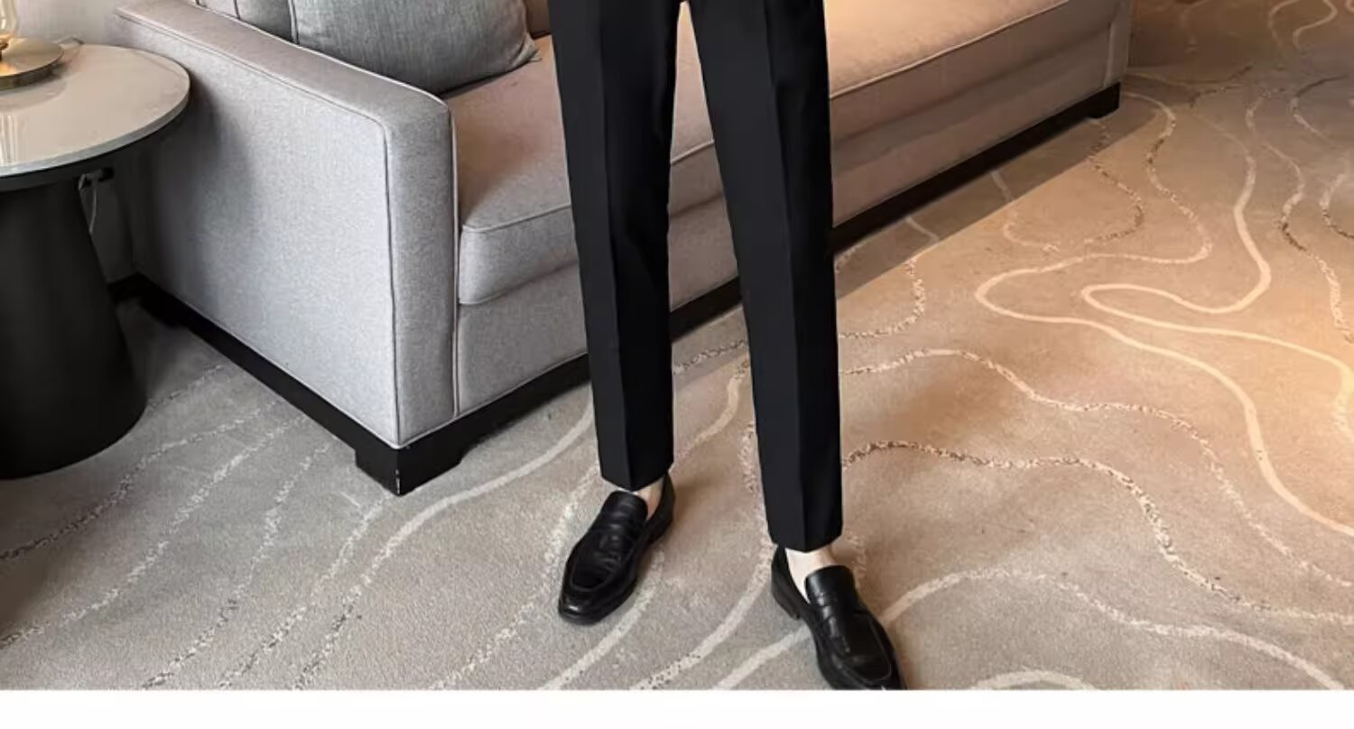 Men's Slim Fit Blazer Jacket - Lightweight Business Casual Single Breasted Suit For Wedding Office Formal Occasions_viptrois.com