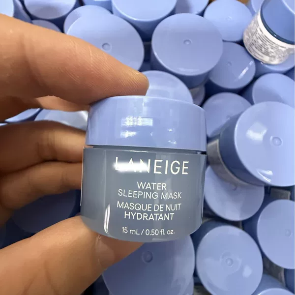 Korean Trade No-Rinse Night Sleep Mask 15ml Sample Size Deeply Hydrating and Moisturizing Portable Travel Pack for Lazy People