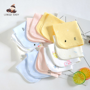 Cotton Baby Small Square Baby Anti-scratch Gloves Four Seasons Windproof Warm Colored Cotton Newborn Baby Hat