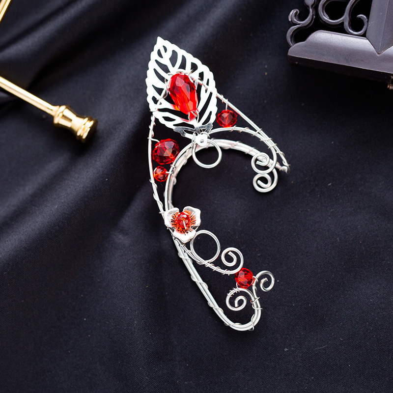 Title 2, Personalized Temperament New Red Ear Clip Elf E...