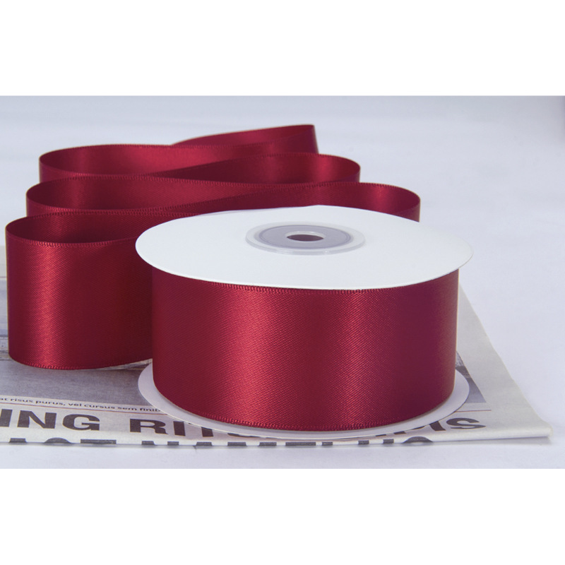 Accesorios de cinta gruesa cifrada al por mayor transfronteriza, cinta de poliéster de doble cara, caja de regalo, cinta de embalaje, lazo, cinta de recuerdo