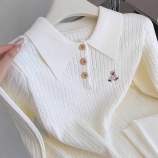 ��ɫ�黨ë�´����Ů�ﶬ�OӋ�Ѓȴ�����polo�Iᘿ�����A9380-1