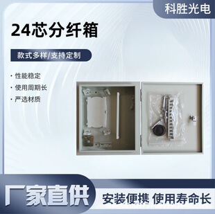 24-Core Wall-Mounted Bifurcated Box Community Entrance Corridor Wiring Box 48-Core Fiber Optic Corridor Box Factory Direct Supply